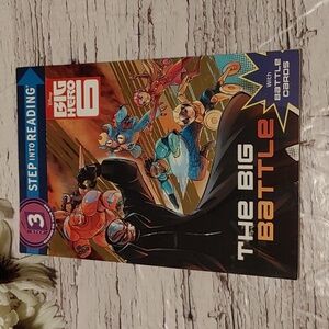 3/$13 Easy Reader Disney Big Hero. The Big Battle book reading level 3